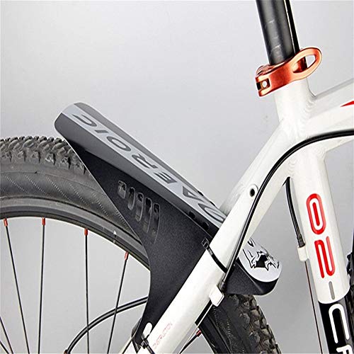 Guardabarros Bicicleta 1pcs de bicicletas Guardabarros Guardabarros delantero de la bici Volver barro Guardia Marsh Fender Delgado Tenedor simple Fender MTB City accesorios de la bici Guardabarros MTB