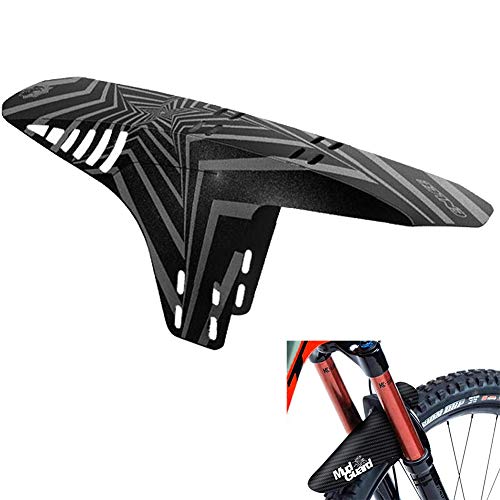 Guardabarros MTB, Guardabarros de Bicicleta, Apto para MTB Mudguard Delantero y Trasero Compatible se Adapta a 20" 22" 26" 27,5" 29 Pulgadas de Bici y Bicicleta Fat