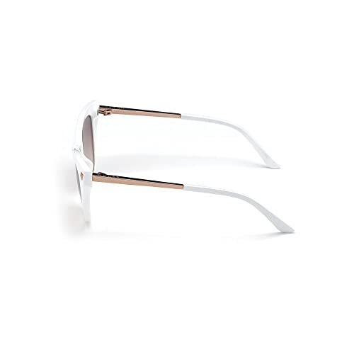 Guess gafas de sol GU7685 21F gafas de Mujer color Blanco marrón tamaño de la lente 54 mm