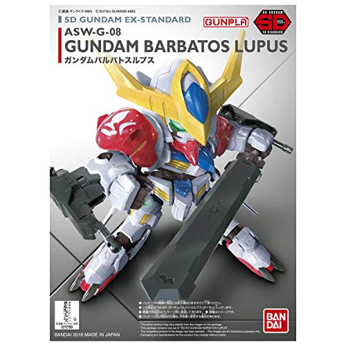 GUNPLA BANDAI - Maqueta Gunpla - Gundam - SD Gundam EX-Standard 014 Gundam Barbaos Lupus - Robot de construcción - MK57798/ BAS5057798