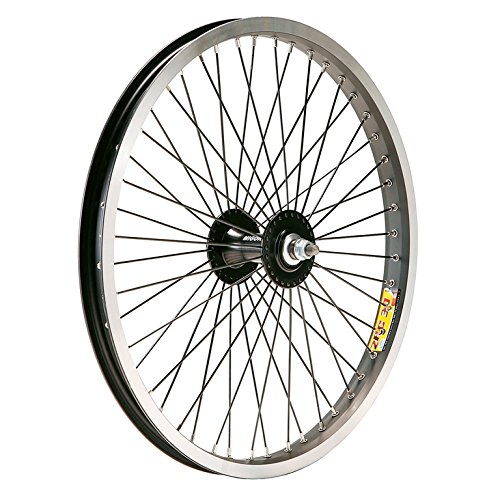 Gurpil 64235 Rueda, Delantero, BMX, 20 x 2.125, Carrete, Aluminio, Eje 9.5-36, Multicolor