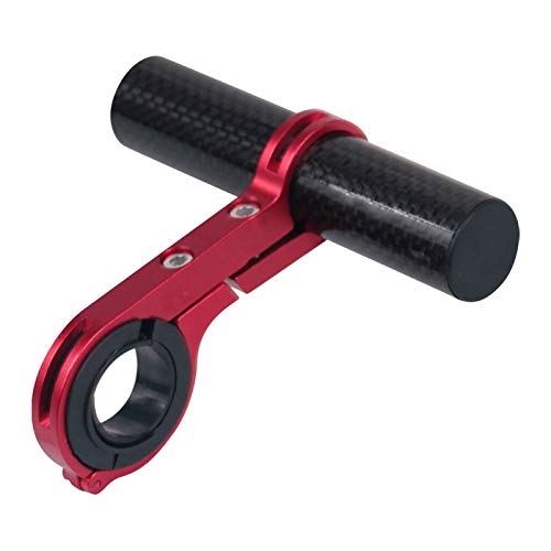 Gwgbxx Multifuncional Extensión de Bicicletas portabicicletas Ciclismo Manillar extensión del suplemento de aleación de Aluminio del Manillar Extensión # 9 (Color : Red)