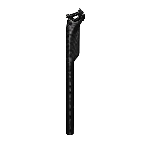 GXJU tija de sillín de Bicicleta La Nueva tija de sillín de Bicicleta de Fibra de Carbono Completa MTB Seat Post Road Bike SeatPost Offset 20 Piezas de Bicicleta /.27.2/30.8/31.6 * 350/400mm Tijas