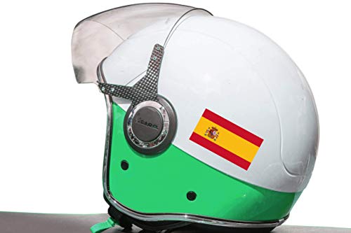 Haberdashery Online 28 Pegatinas de la Bandera de España. Stickers para Bicicletas, Motos, Accesorios (ESPAÑA)