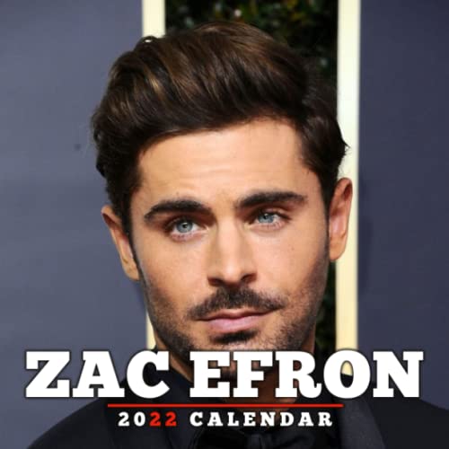 Handsome Man Zac Efron Calendar 2022: "Singer actor, photo gift for fan. Mini Planner US and UK Offical Holiday January 2022 - December 2022 OFFICIAL ... Calendrier12 Months | BONUS 4 Months 2021"