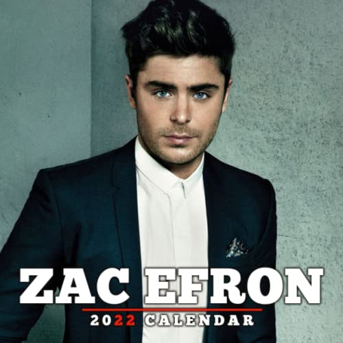 Handsome Man Zac Efron Calendar 2022: "Singer actor, photo gift for fan. Mini Planner US and UK Offical Holiday January 2022 - December 2022 OFFICIAL ... Calendrier12 Months | BONUS 4 Months 2021"