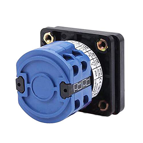 Haobase AC 690 V 20 A 3 posiciones 1/0/2 interruptor giratorio de levas