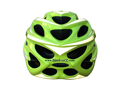 HardnutZ - Casco para bicicleta de carretera, Amarillo, talla 54-61cm