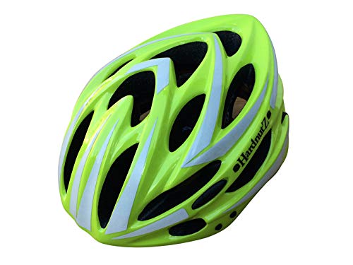 HardnutZ - Casco para bicicleta de carretera, Amarillo, talla 54-61cm