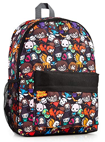 Harry Potter Mochilas Escolares Juveniles, Material Escolar para Niños, Mochila Gran Capacidad para Colegio Viajes, Harry Potter Merchandising Regalos para Niños Niñas y Adolescentes