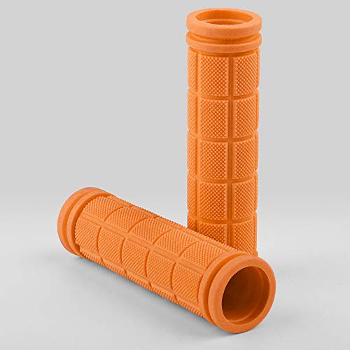 HASAGEI Puños Bicicleta Montaña Silicona Puños Manillar para Accesorios de Bicicleta (Naranja)