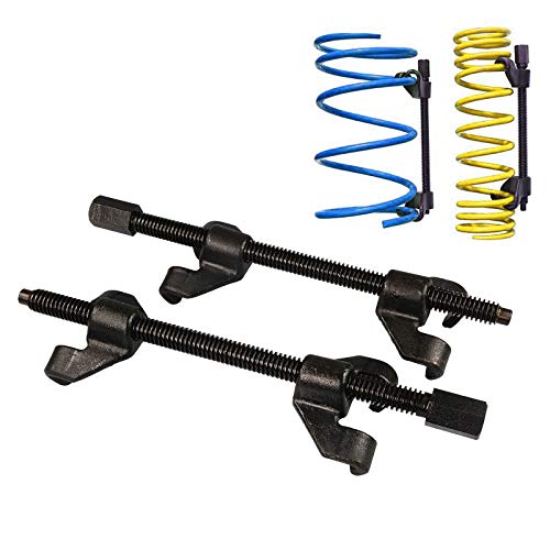 Haskyy kit Compresor Muelles Amortiguador para Coche de 380mm I Abarca 38 cm I Compresor para Montaje de los Amortiguadores del Coche | Herramientas para Coches