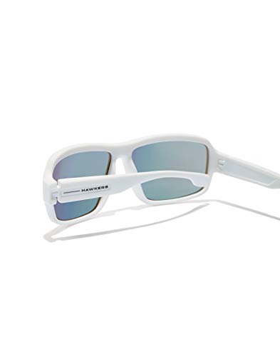 HAWKERS · Gafas de sol deportivas F18 para hombre y mujer · WHITE