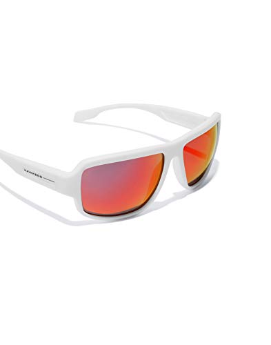 HAWKERS · Gafas de sol deportivas F18 para hombre y mujer · WHITE