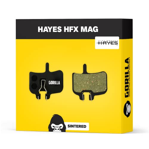 Hayes Pastillas de Freno HFX-mag HFX-9 MX-1 HFX-Nine para Freno de Disco Bicicleta I Sinterizado I Alto Rendimiento I Durable & Ajuste Pastillas de Freno Bicicleta
