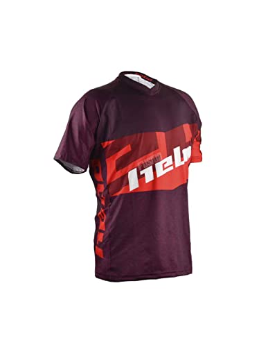 Hb2110 - Camiseta Trial Bicicleta Fusion Junior Color Rojo Talla S