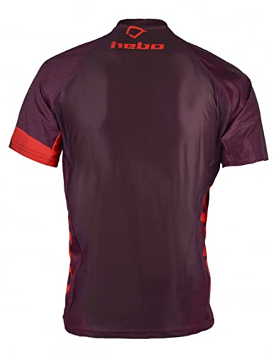 Hb2110 - Camiseta Trial Bicicleta Fusion Junior Color Rojo Talla S