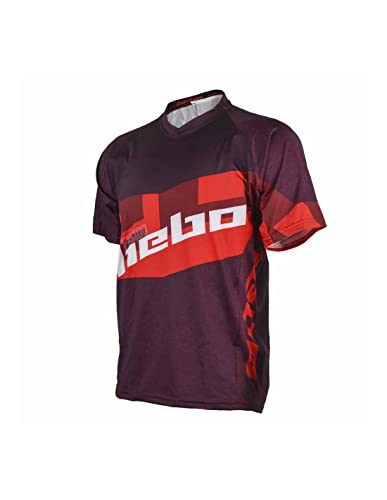 Hb2110 - Camiseta Trial Bicicleta Fusion Junior Color Rojo Talla S