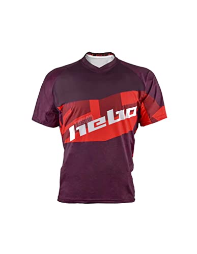 Hb2110 - Camiseta Trial Bicicleta Fusion Junior Color Rojo Talla S