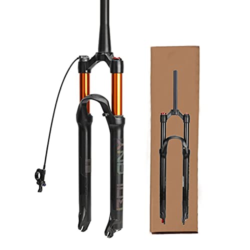 HCJGZ Horquilla De Suspensión De Bicicleta MTB, 120 Mm De Viaje, Aleación De Magnesio, 26 27,5, 29 Pulgadas, Horquilla Delantera De Aire para Bicicleta MTB