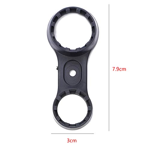 heacker Reemplazo para Suntour XCT XCM XCR para Bicicleta Frente Tenedor Llave Inglesa removedor reparando Herramientas de 2 Agujeros