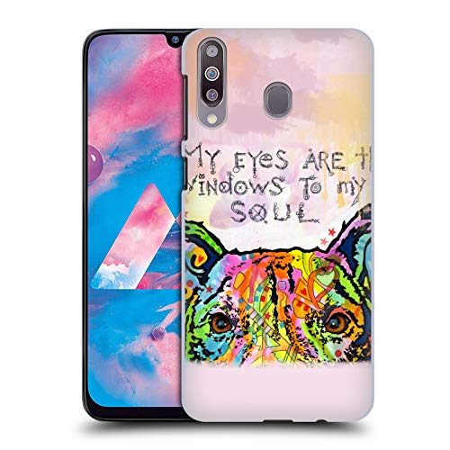 Head Case Designs Licenciado Oficialmente Dean Russo Ventanas a mi Alma Perros 6 Carcasa rígida Compatible con Samsung Galaxy M30 (2019)