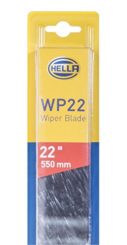 HELLA 9XW 178 878-221 Metal Wiper Limpiaparabrisas - WP22 - Escobillas con arco - para vehic. dirección izquierda - 22" - 550mm - delante - Cant.: 1