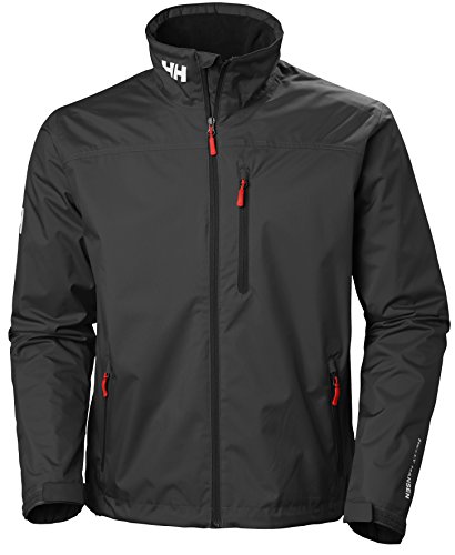 Helly Hansen Crew Midlayer Chaqueta deportiva impermeable, Hombre, Negro (Black 990), L