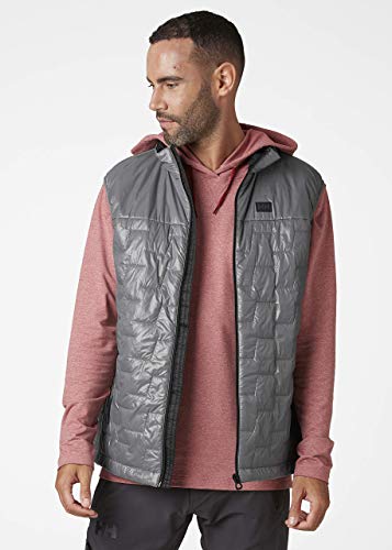 Helly Hansen Lifaloft Insulator Vest Chaleco, Hombre, Quiet Shade, L