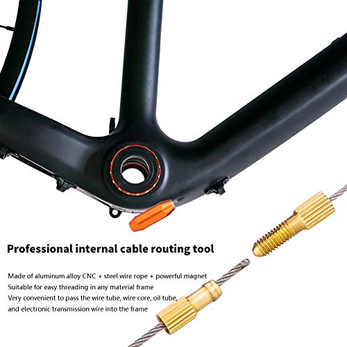 Herramienta de Enrutamiento de Cables Internos de Bicicleta Guía de Alambre para Bicicleta de Carretera de Monta