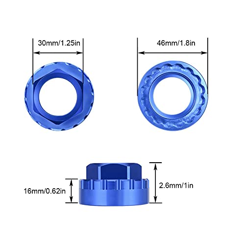 Herramienta de instalación y extracción de Anillo de Bloqueo de Corona de Ajuste Directo de 12 velocidades, Compatible con bielas M7100 M8100 M9100 XT SLX