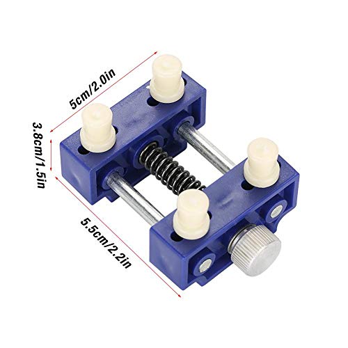 Herramienta de reparación de relojes, caja de relojes de movimiento Reloj de reparación para relojero - 3 colores(azul)