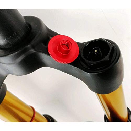 HJRD Horquilla neumática Horquilla de suspensión para Bicicleta de 27.5"29" MTB 1-1/8"Dirección Recta Recorrido de 100 mm Eje de 15x100 mm Horquilla de Bicicleta con Bloqueo Remoto