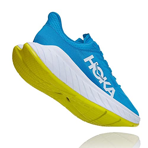 Hoka Carbon X 02 Hombre Celeste Blanco