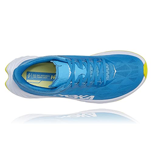 Hoka Carbon X 02 Hombre Celeste Blanco