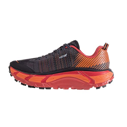 HOKA Evo Mafate Speed 2 Hombre Gris Naranja