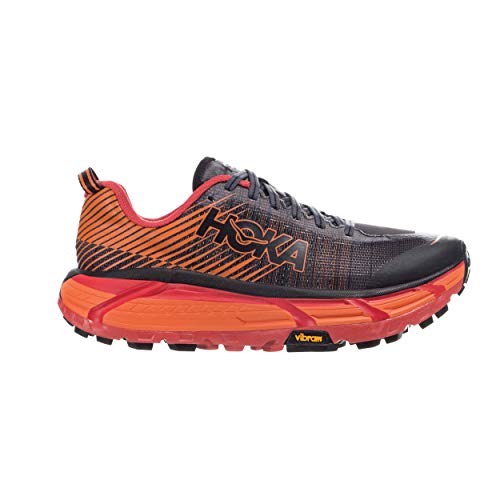 HOKA Evo Mafate Speed 2 Hombre Gris Naranja