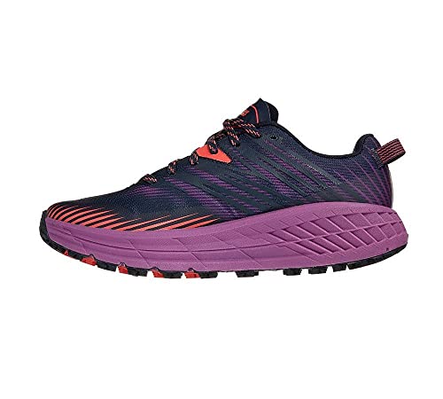 hoka Speedgoat 4 Azul Naranja Mujer 1106527 OSHC