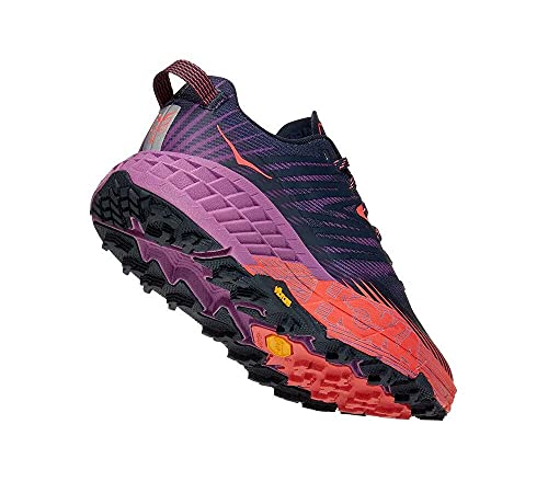 hoka Speedgoat 4 Azul Naranja Mujer 1106527 OSHC