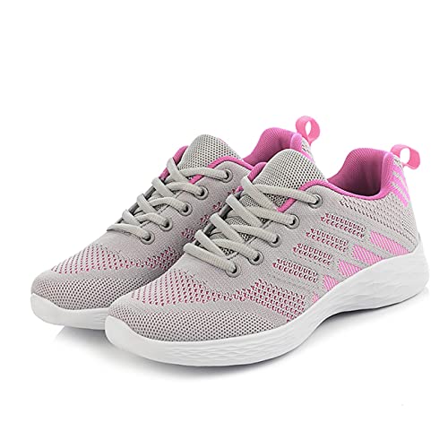 Hombre Mujer Zapatillas Running Trail Fitness Zapatos Deporte para Correr Sneakers Ligero Transpirable