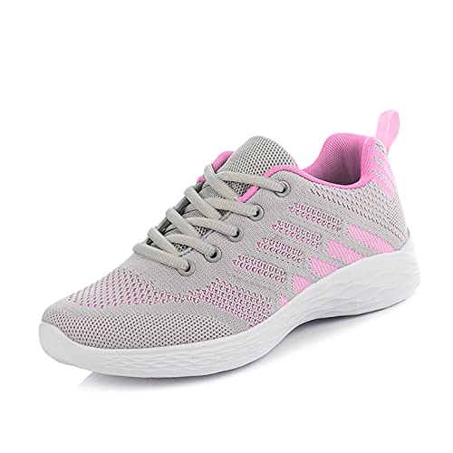 Hombre Mujer Zapatillas Running Trail Fitness Zapatos Deporte para Correr Sneakers Ligero Transpirable