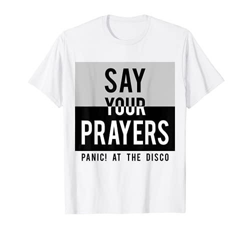 Hombre Panic! At The Disco - Say Your Prayers Camiseta