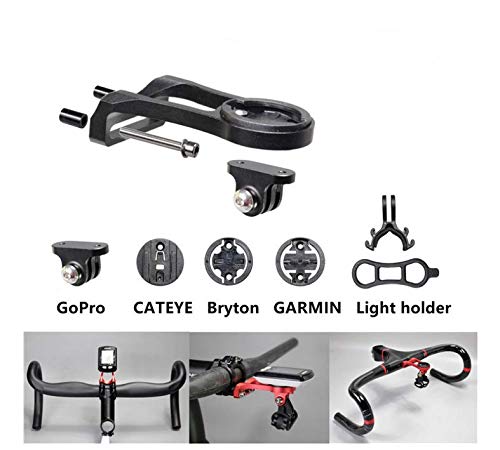 Honbobo Soporte para Bicicleta para Garmin Edge/Bryton Rider/CatEye/Gopro Camera/Light