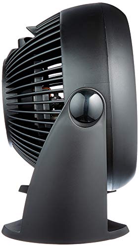 Honeywell HT900E4 - Ventilador Turbo Potente para Mesa y Suelo, Regulable en 3 Velocidades, Tamaño Compacto, Color Negro