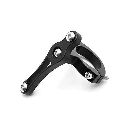 Hrroes Adaptador del Portabidon Bicicleta MTB Soporte Botellero Bicicleta Montaña Portabotellas Bicicletas Accesorios para Tijas de Sillín de Bici de Carretera, Negro