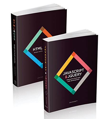 HTML & CSS: Design and Build Websites + JavaScript & JQuery: Interactive Front-End Web Development (Set of 2 Volumes)