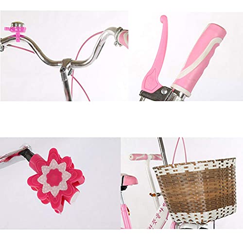 HUAQINEI Bicicleta para Madre e Hijo Bicicleta para Padres e Hijos de 22 Pulgadas, Bicicleta para Madre e Hijo, Bicicleta tándem de Dos plazas con niños, Modelos de Mujer para Mujer, Rosa