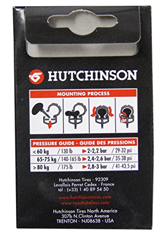 HUTCHINSON Cámara MTB CV657501, Schrader, 29 x 1.90-2.35, Unisex Adulto, Negro