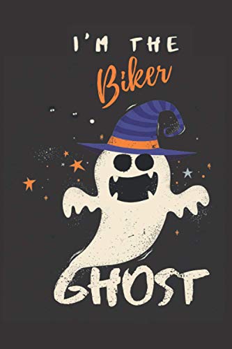 I am The Biker Ghost Journal: funny holiday matching family set of Halloween gifts for the whole family Gift Journal for The Biker Ghost.