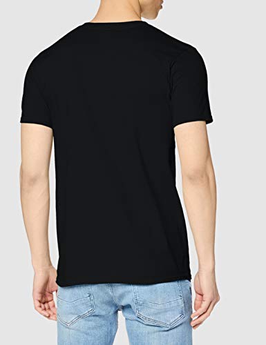 I-D-C CID Vd-Pcstw141 Camiseta, Negro (Nero Black), M para Hombre